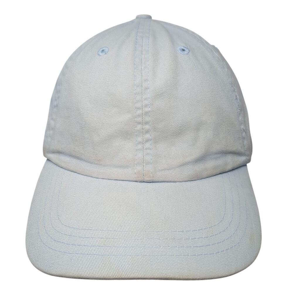 Accessories Slideback Baseball Cap Blue One Size Adjustable 6 Panel Blank